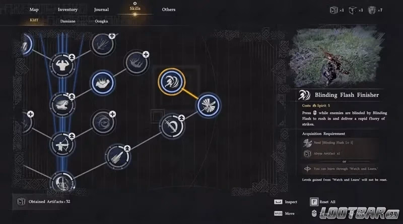 Crimson Desert Blinding Flash Finisher