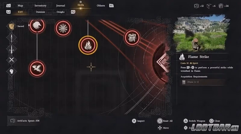 Crimson Desert Flame Strike